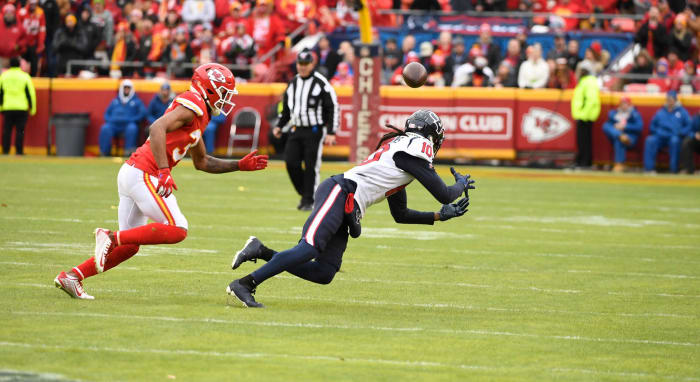 DeAndre Hopkins last game with Texans
